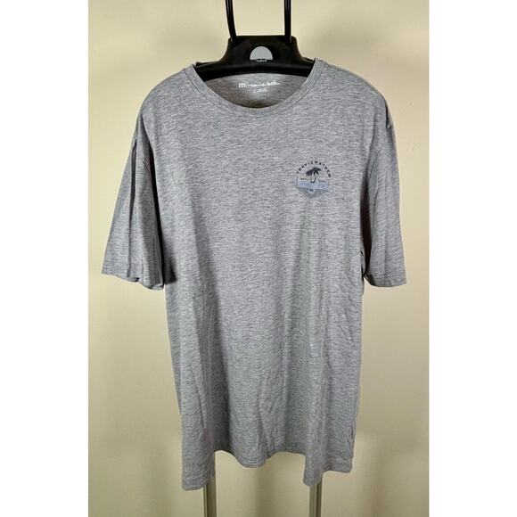 Lot of 2 TravisMathew Light Gray & Dark Gray Graphic T-Shirts Mens Size Large - Picture 3 of 9